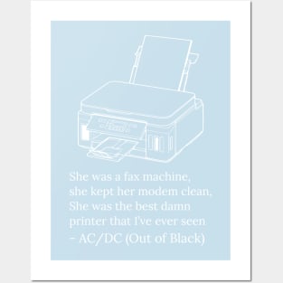 Fax Machine Posters and Art